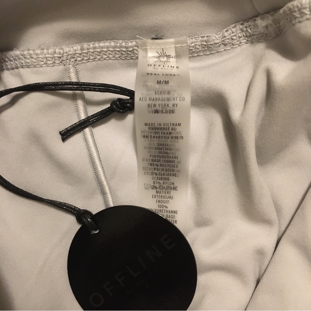 Aerie OFFLINE NWT Silver Women's Skirt - Picture 8 of 8